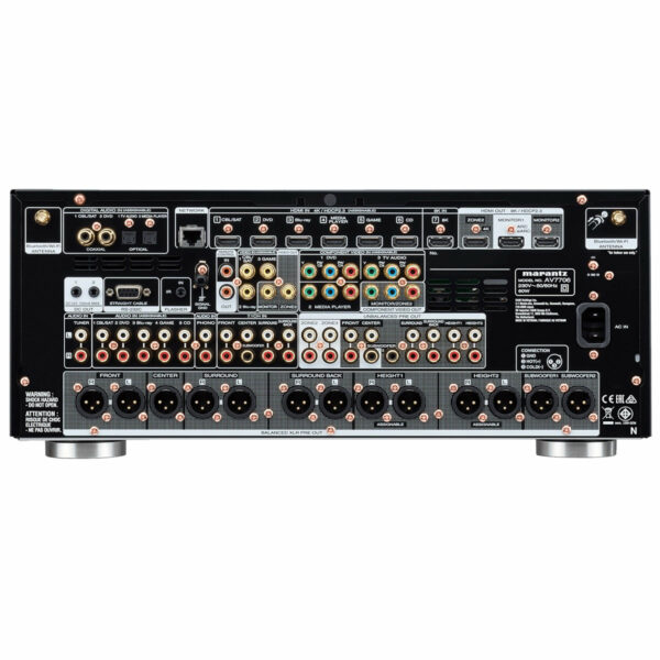 Marantz AV7706 11.2 Channel 8K Pre Amplifier