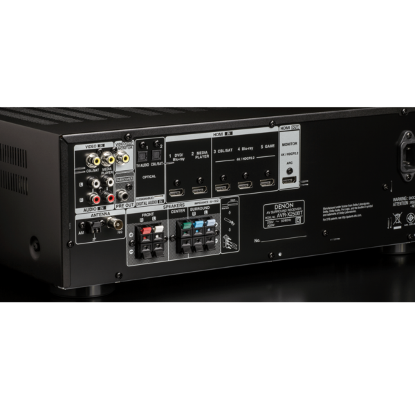 Denon AVR-X250BT 5.1 Channel AV Receiver