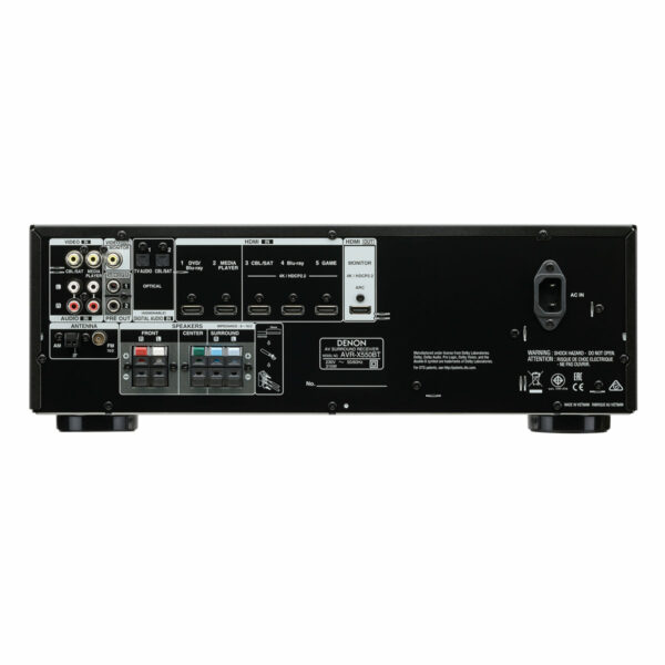 Denon AVR-X550BT 5.2 Channel AV Receiver