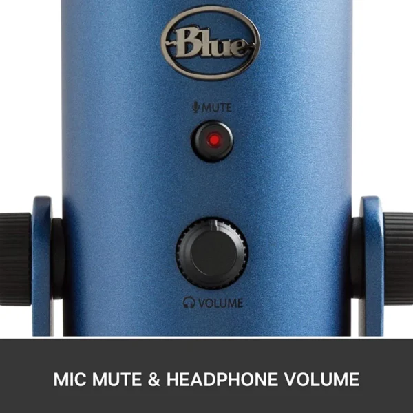 Blue Microphones Yeti Professional Multi-Pattern USB Microphone