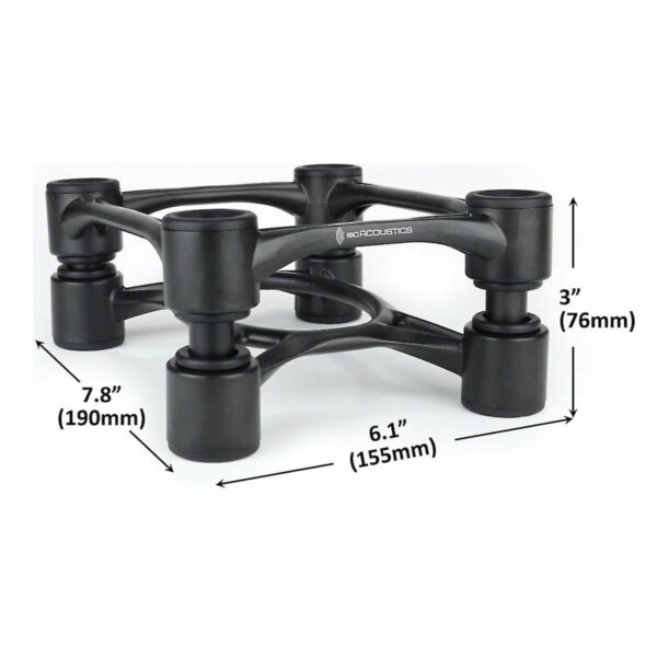 IsoAcoustics Aperta Acoustic Isolation Stands