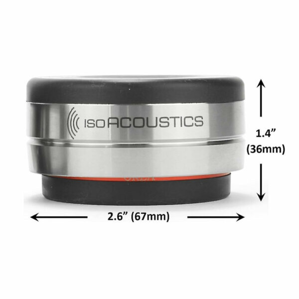 IsoAcoustics OREA Bordeaux Isolator for Audio Equipment Single Piece