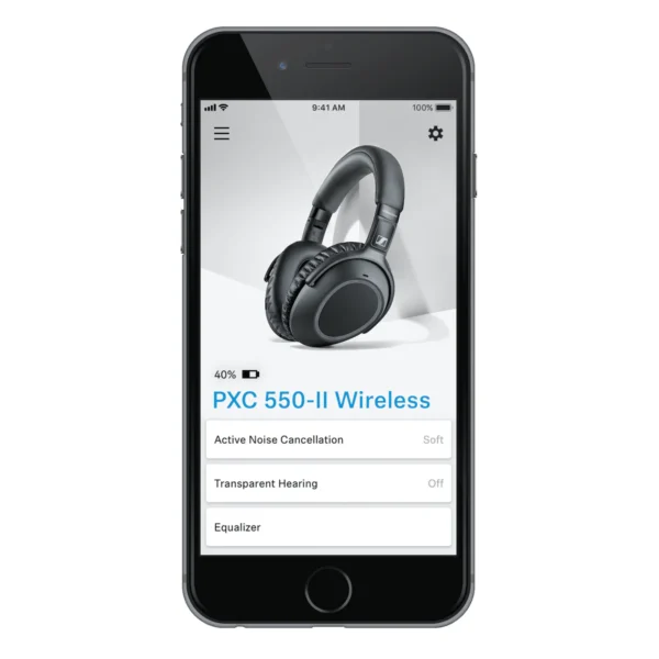 Sennheiser PXC 550-II Wireless Headphone with Noise Cancellation